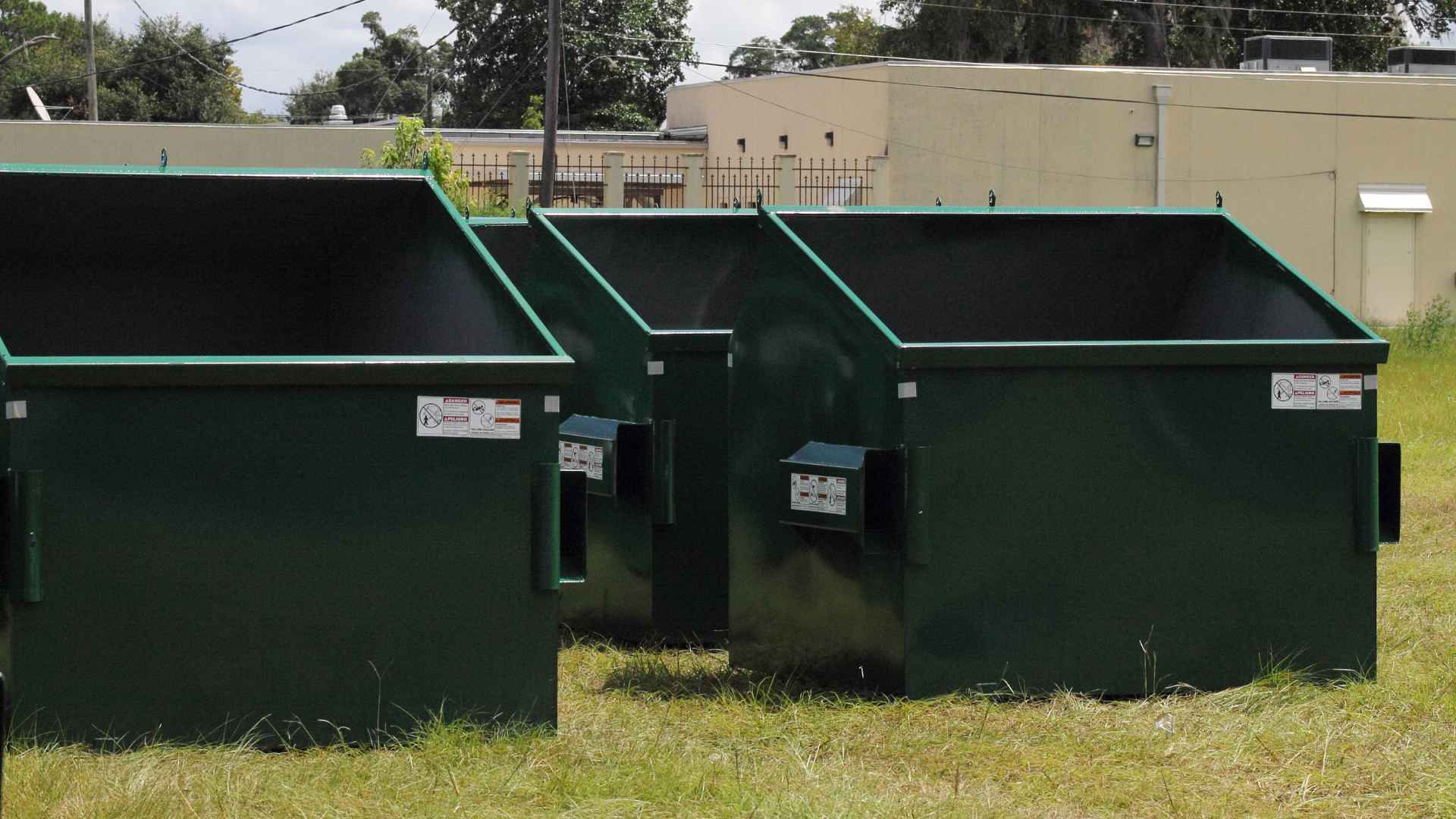 dumpster enclosure gates